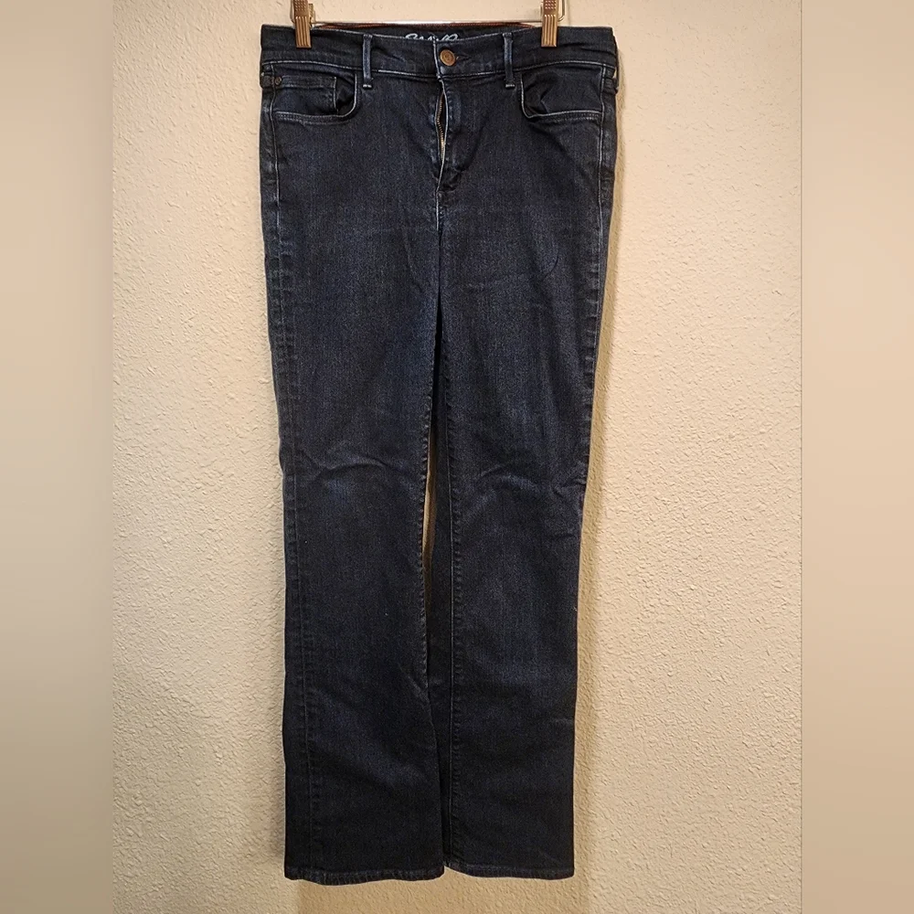 Eddie Bauer Women's Dark Gray Straight Leg Jeans